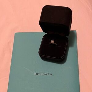 💍 Tiffany & Co. 1.01 CT Diamond Engagement Ring | Platinum | VS1 | Excellent